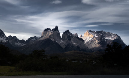 El macizo entre sombras